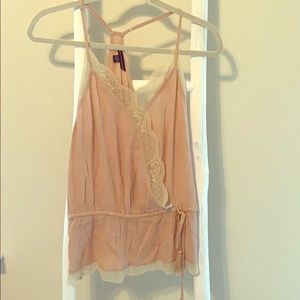 Pink and lace camisole gently worn